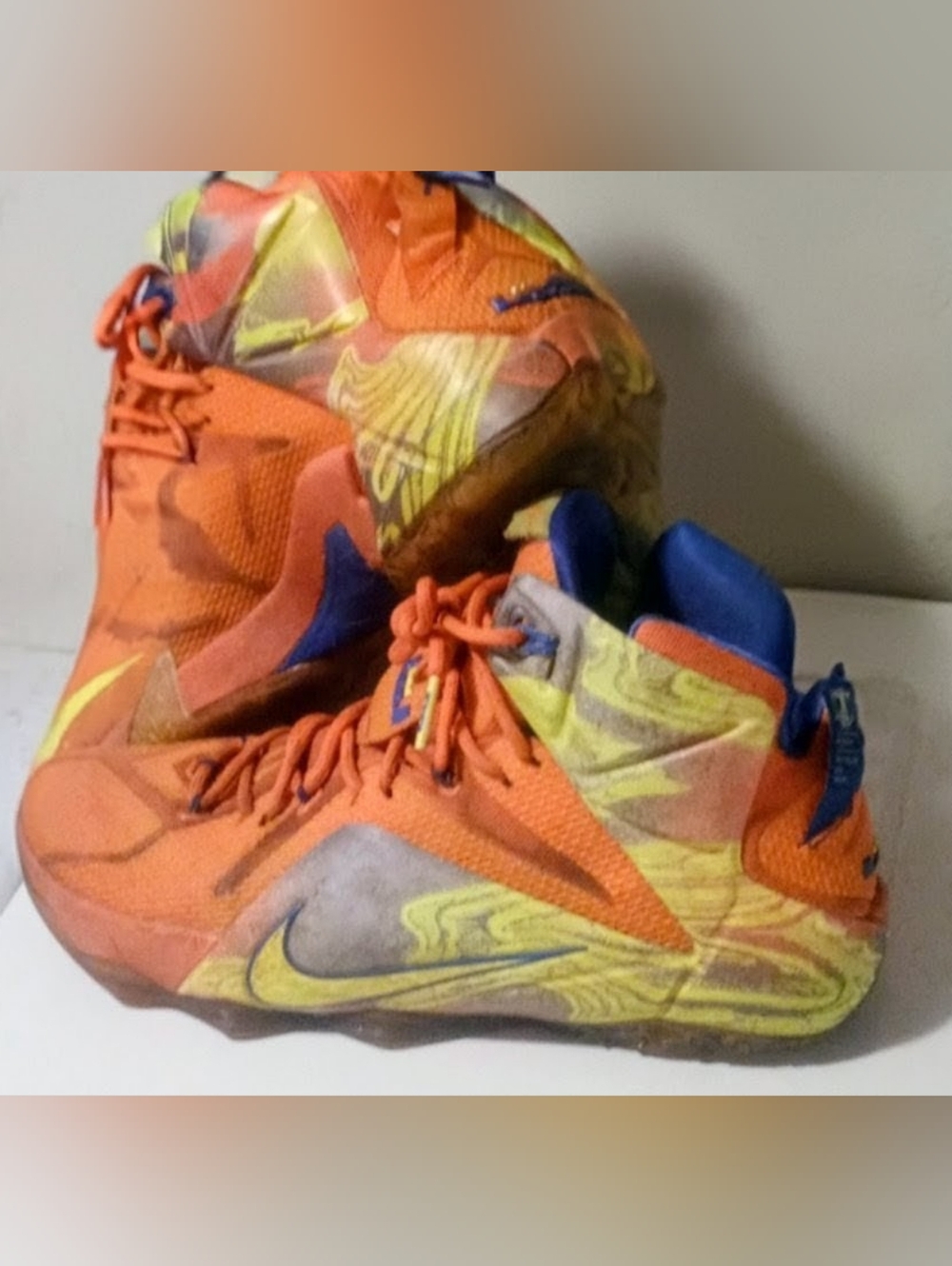 2014 NIKE LEBRON 12 SIX MERIDIANS 684593-870